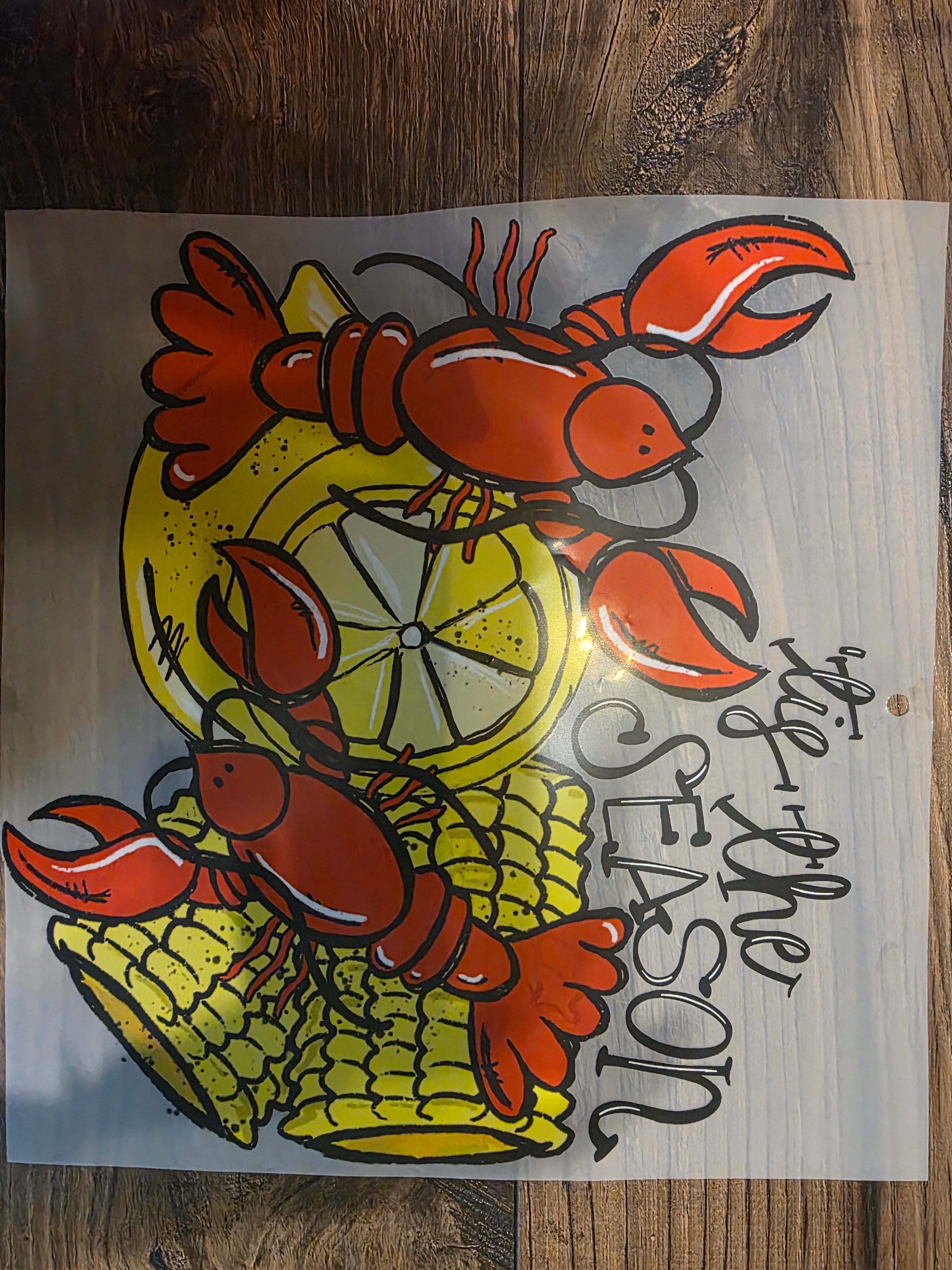 DTF print for a shirt